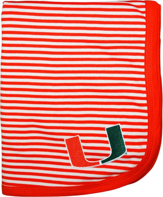Miami Hurricanes Infant Blanket