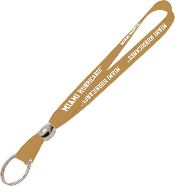 University of Miami Hurricanes 3/8'' Keystap