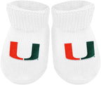 Miami Hurricanes Baby Booties