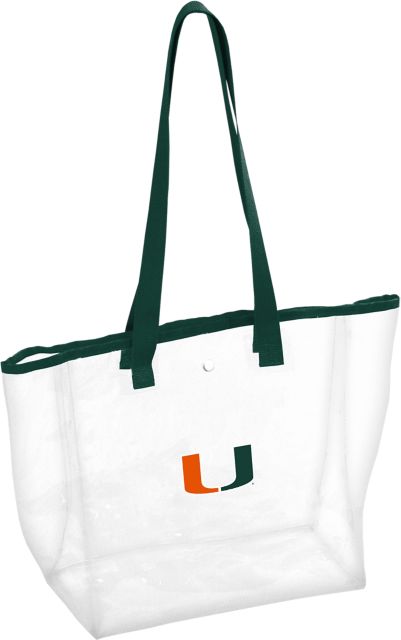 Miami Hurricanes Clear Stadium Tote