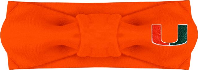 University of Miami Infant Hair Knot