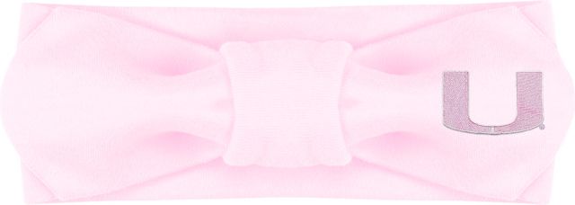 University of Miami Infant Hair Knot