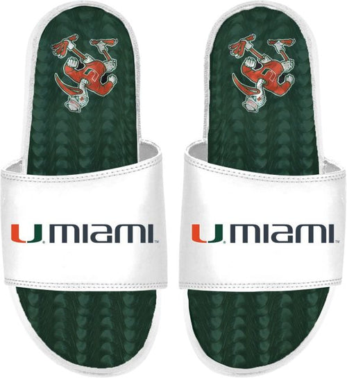 University of Miami iSlide Shoe