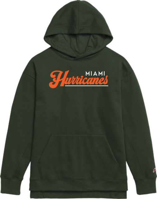 Miami Hurricanes Women's Academy Hooded Sweatshirt