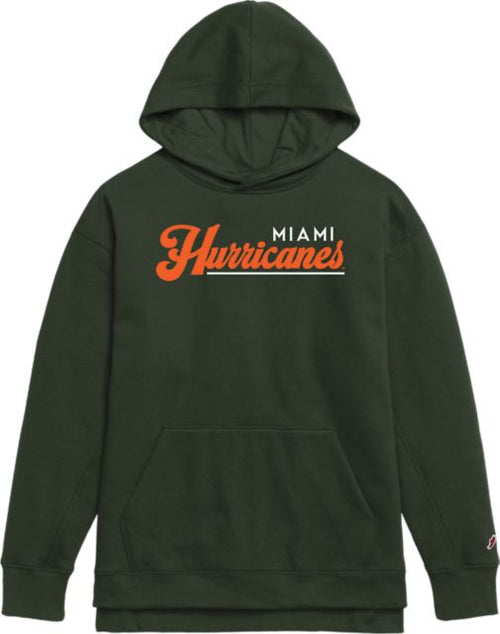 Miami Hurricanes Women's Academy Hooded Sweatshirt