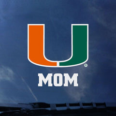 Miami Hurricanes Mom Decal