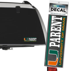 University of Miami Parent Decal