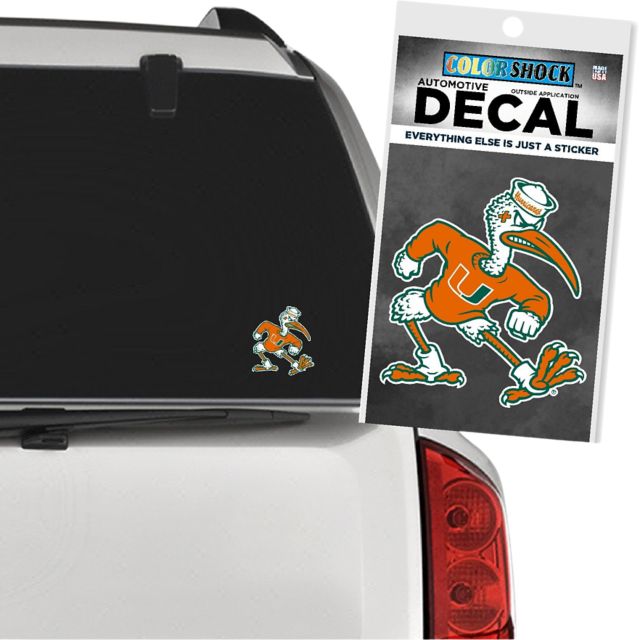 Miami Hurricanes Decal