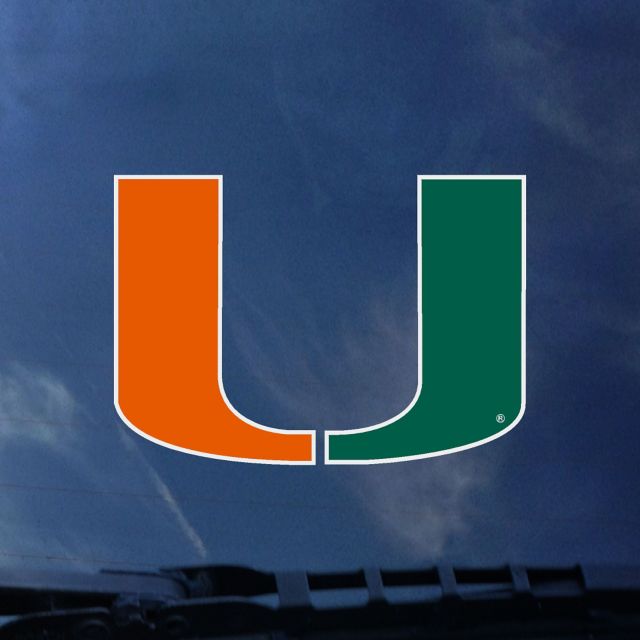 Miami Hurricanes Primary Decal