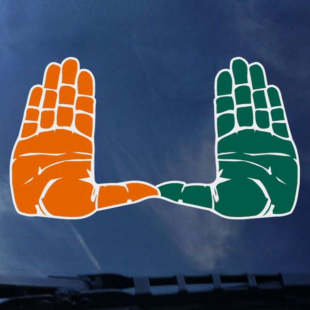 Miami Hurricanes Decal