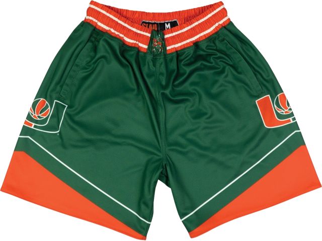 Miami Hurricanes 1997-1998 Game Shorts