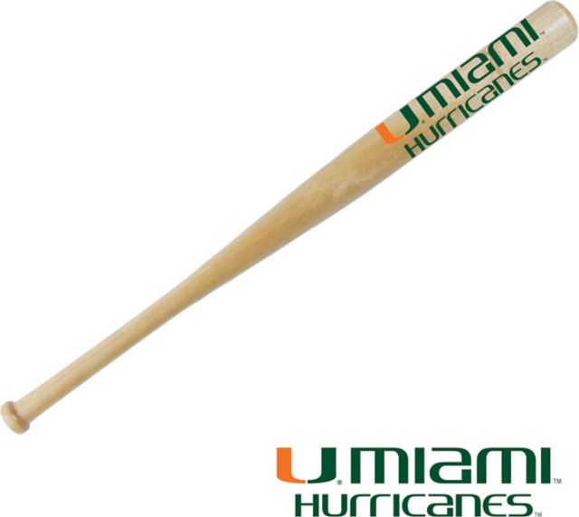 Miami Hurricanes 18 in. Natural Mini Bat