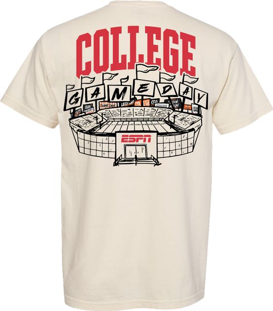 University of Miami Football ESPN College Gameday Short Sleeve T-Shirt