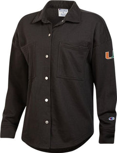 Miami Hurricanes Women's Snap Jacket