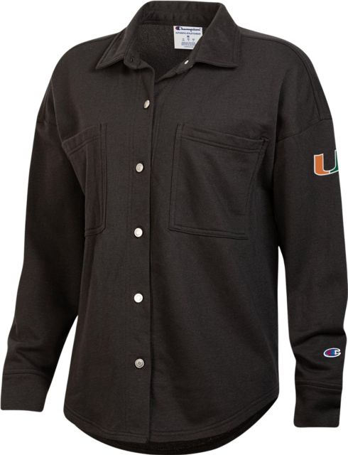 Miami Hurricanes Women's Snap Jacket