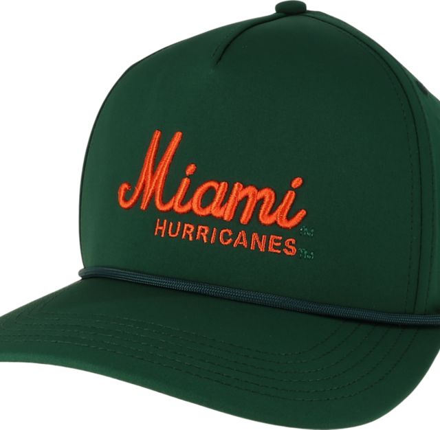 Miami Hurricanes Adjustable Cap
