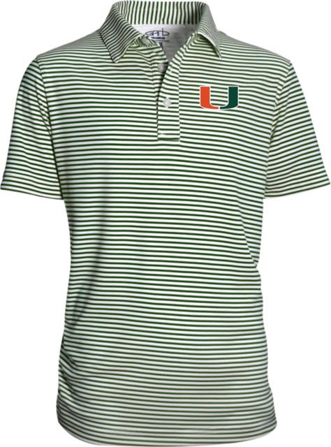 Miami Hurricanes Youth Carson Polo