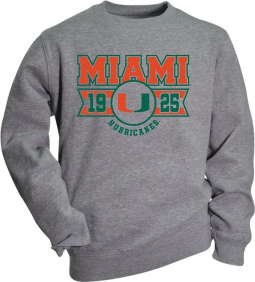 Miami Hurricanes Toddler Crewneck Sweatshirt