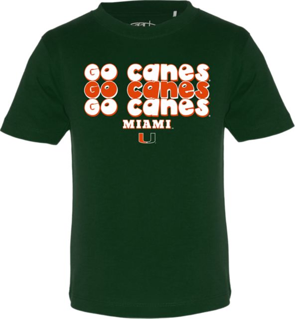 University of Miami Hurricanes Toni Toddler Short Sleeve Tee