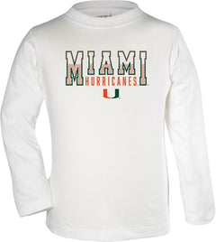 Miami Hurricanes Toddler Long Sleeve T-Shirt