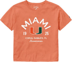 Miami Hurricanes Women's Clothesline Short Sleeve T-Shirt