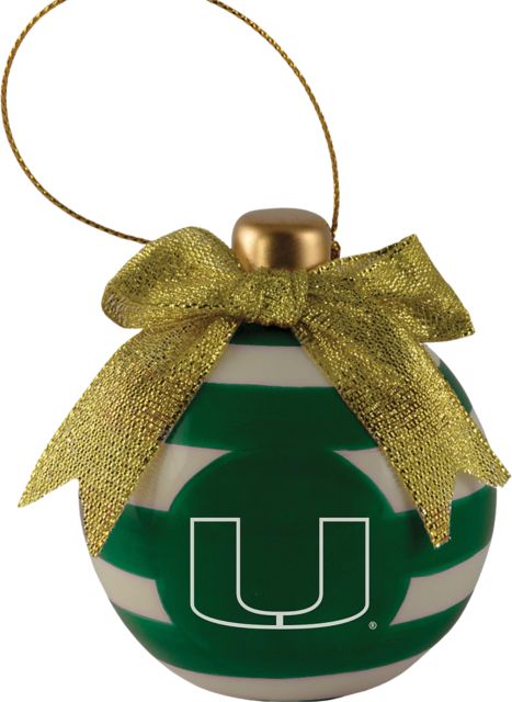 Miami Hurricanes Ornament