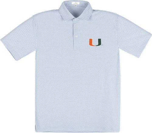 Miami Hurricanes Performance Geo Polo