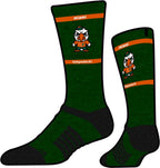 University of Miami Crew Socks