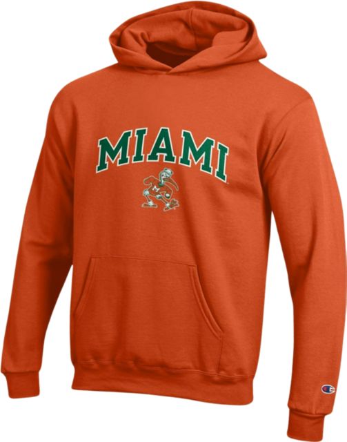 Miami Hurricanes Youth Hooded Sweatshirt