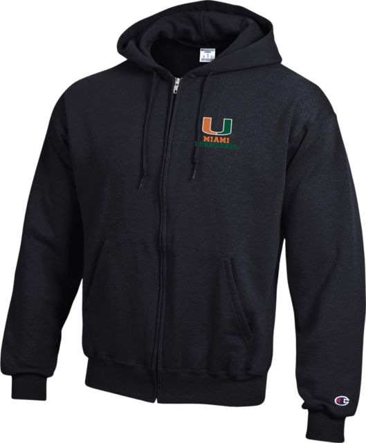 Miami Hurricanes Full-Zip Hooded Sweatshirt