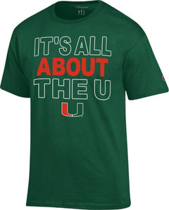 Miami Hurricanes Short Sleeve T-Shirt