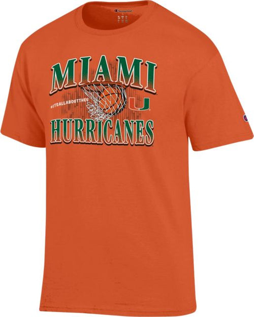 Miami Hurricanes Basketball Short Sleeve T-Shirt