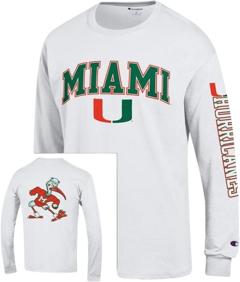 University of Miami Long Sleeve T-Shirt