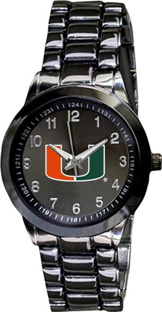 Miami Hurricanes 32mm Ladies Metal Watch