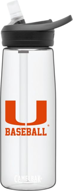 Miami Hurricanes .75L Baseball Bottle