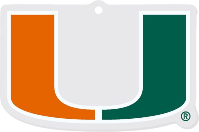 Miami Hurricanes 3 x 4 Ornament