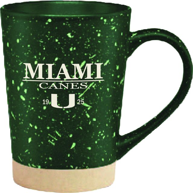 Miami Hurricanes 16 oz. Earthstone Mug