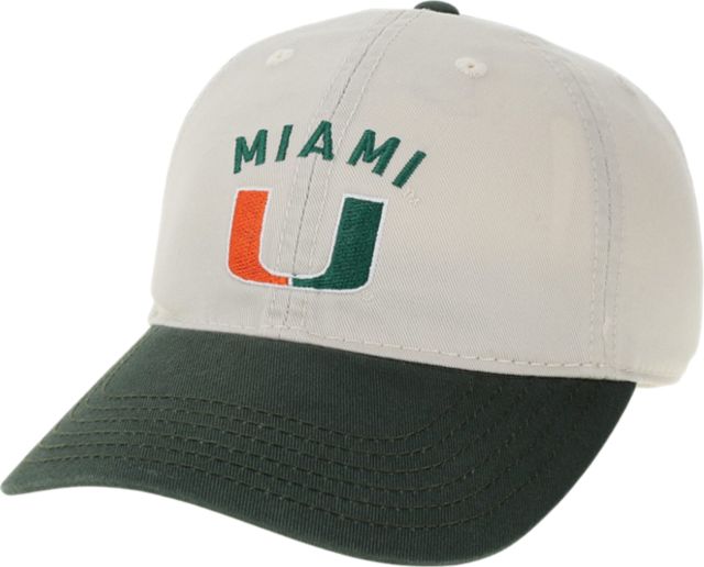 Miami Hurricanes 2-Tone Relaxed Twill Adjustable Cap