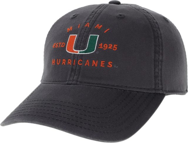 University of Miami Women's Adjustable Twill Cap
