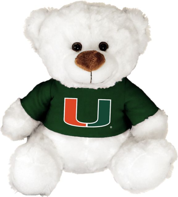 Miami Hurricanes 10 in. Plush Bear