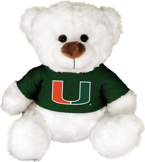 Miami Hurricanes 10 in. Plush Bear
