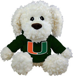 Miami Hurricanes 10" Plush Dog