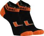 University of Miami Low Cut Socks