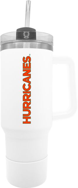 Miami Hurricanes 40 oz. Straw Tumbler