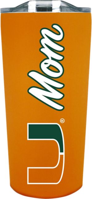 Miami Hurricanes Mom 18 oz. Soft Touch Tumbler