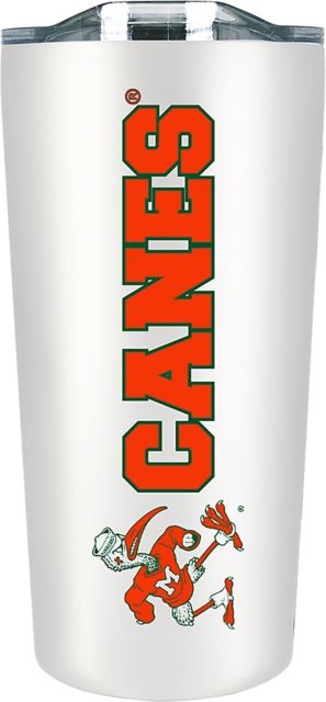 University of Miami Hurricanes 18 oz. Soft Touch Tumbler