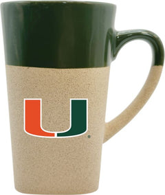 Miami Hurricanes 16 oz. Stone Glaze Mug