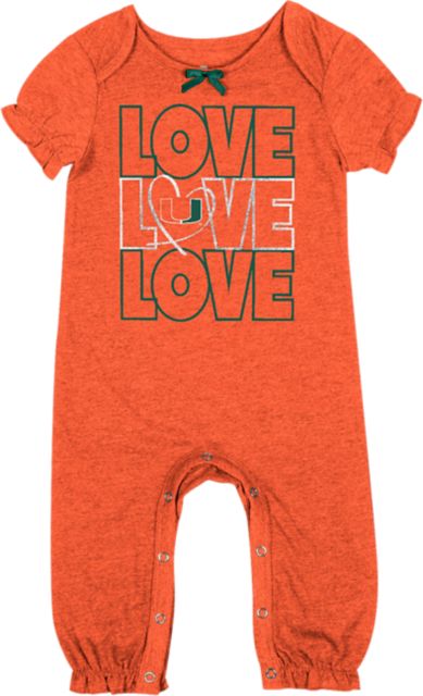 Miami Hurricanes Infant's Romper