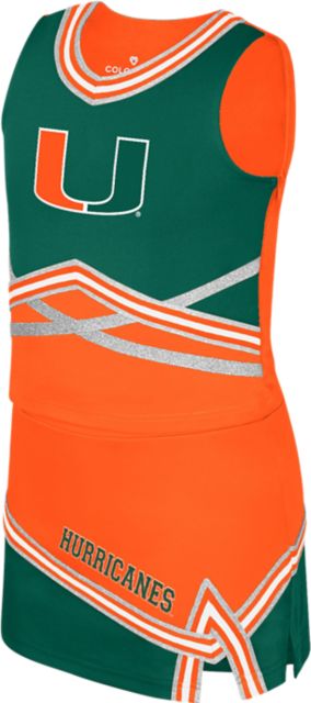 Miami Hurricanes Youth Girls Cheer Set