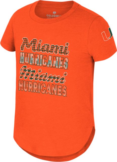 Miami Hurricanes Youth Girls Short Sleeve T-Shirt